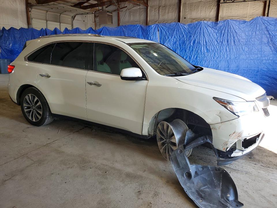 54953376 :رقم المزاد ، 5FRYD4H40GB036867 vin ، 2016 Acura Mdx مزاد بيع