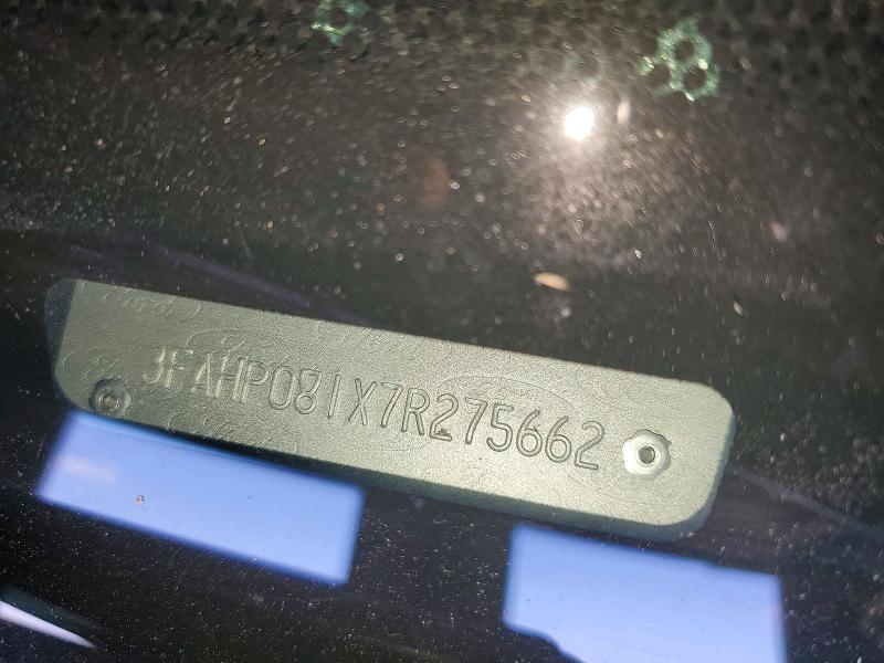 54125626 :رقم المزاد ، 3FAHP081X7R275662 vin ، 2007 Ford Fusion مزاد بيع