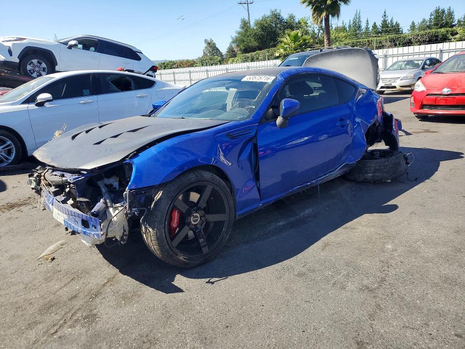 2017 Subaru Brz მანქანა იყიდება აუქციონზე, vin: JF1ZCAC10H9606646, აუქციონის ნომერი: 53575716