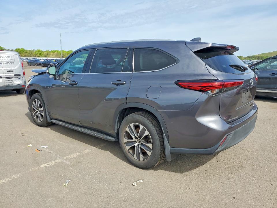 2022 Toyota Highlander მანქანა იყიდება აუქციონზე, vin: 5TDGZRBH7NS571596, აუქციონის ნომერი: 54332876