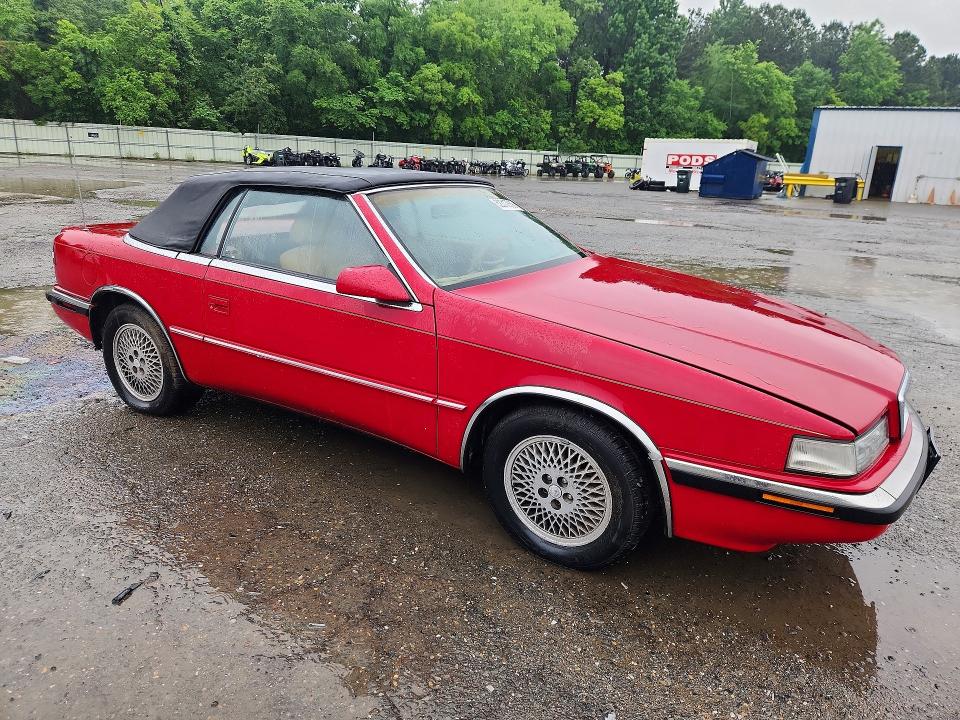 52317636 :رقم المزاد ، ZC2FP1103KB200608 vin ، 1989 Chrysler Tc مزاد بيع
