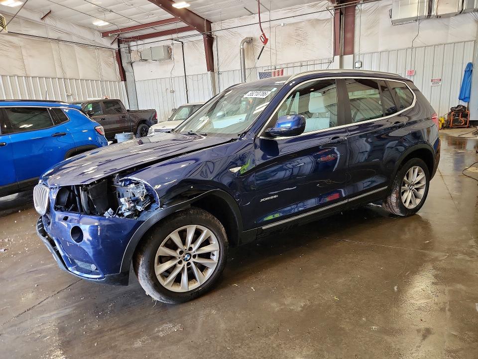Aukcja sprzedaży 2013 Bmw X3, vin: 5UXWX9C53D0A23684, numer aukcji: 55210786