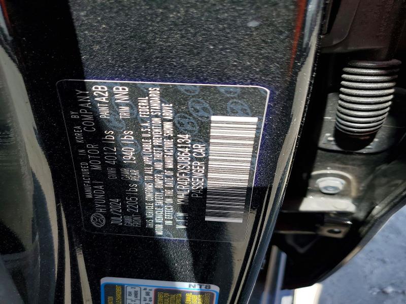 52032066 :رقم المزاد ، KMHLR4DFXSU864134 vin ، 2025 Hyundai Elantra مزاد بيع