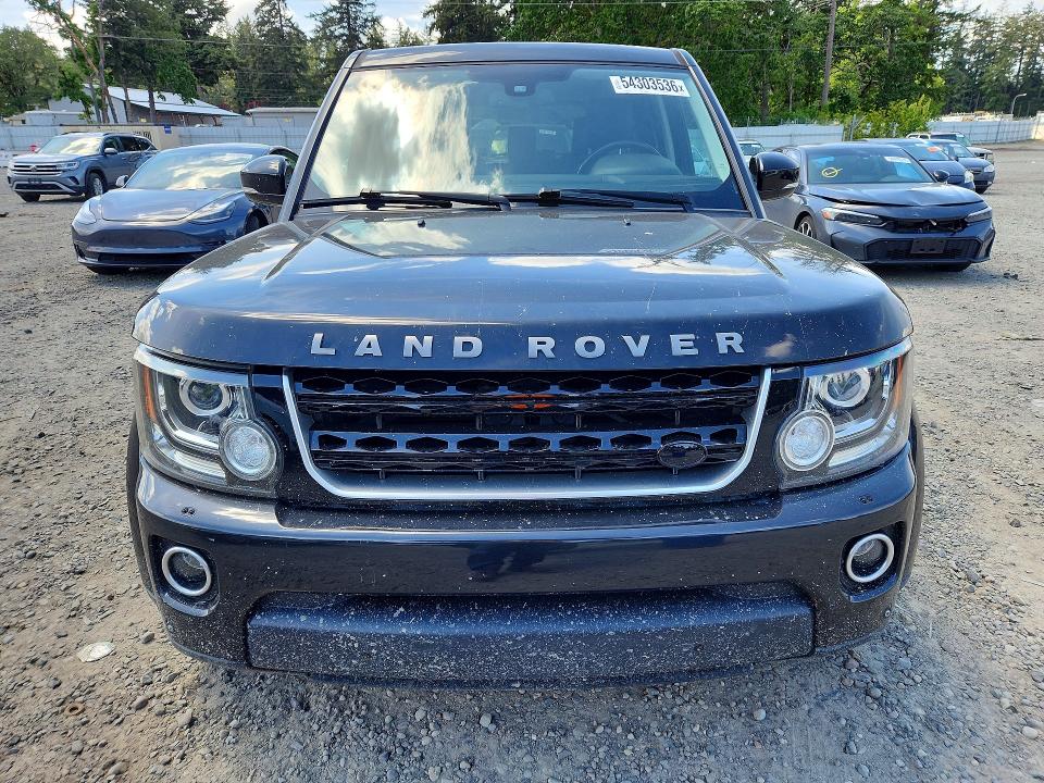 Aukcja sprzedaży 2016 Land Rover Lr4, vin: SALAG2V69GA836072, numer aukcji: 54303536