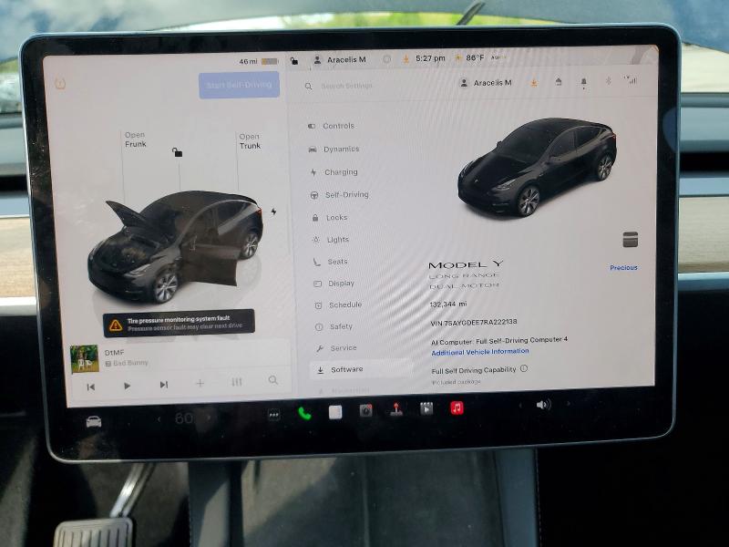 2024 Tesla Model Y მანქანა იყიდება აუქციონზე, vin: 7SAYGDEE7RA222138, აუქციონის ნომერი: 52290786