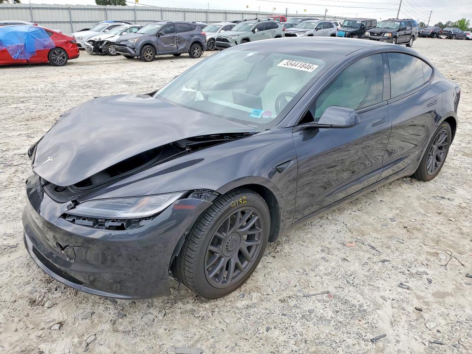 Продажа на аукционе авто 2024 Tesla Model 3, vin: 5YJ3E1EB6RF802162, номер лота: 55441846