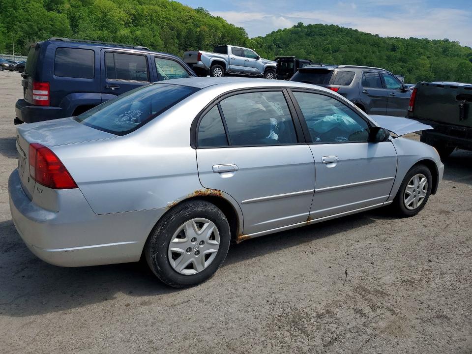 Продаж на аукціоні авто 2003 Honda Civic, vin: 2HGES16623H584341, номер лоту: 54067316
