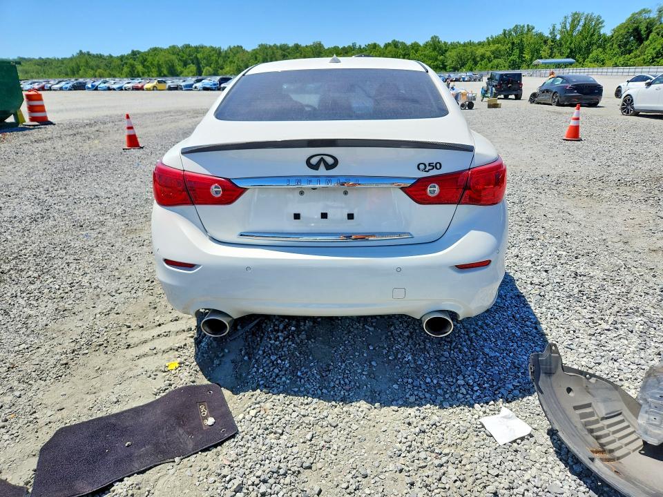 2015 Infiniti Q50 მანქანა იყიდება აუქციონზე, vin: JN1BV7AP4FM347186, აუქციონის ნომერი: 53724286