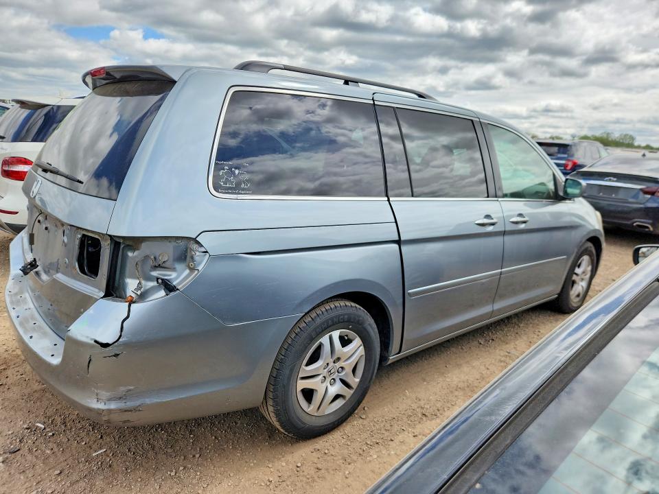 2007 Honda Odyssey მანქანა იყიდება აუქციონზე, vin: 5FNRL38757B103749, აუქციონის ნომერი: 53818656
