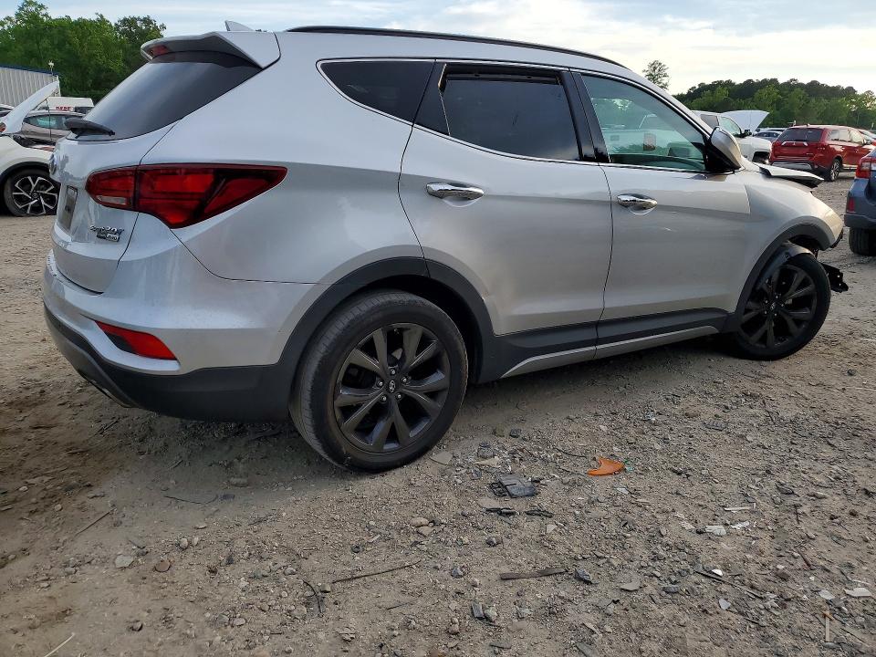 Продажа на аукционе авто 2017 Hyundai Santa Fe Sport, vin: 5XYZWDLAXHG388586, номер лота: 52608706