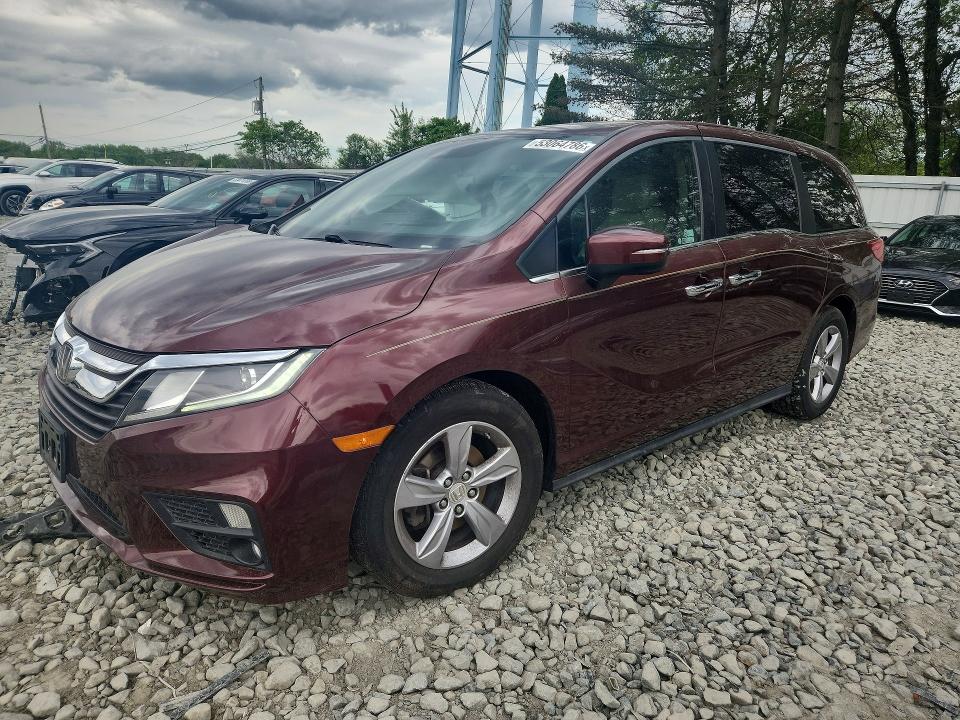 2018 Honda Odyssey მანქანა იყიდება აუქციონზე, vin: 5FNRL6H72JB068743, აუქციონის ნომერი: 53064786