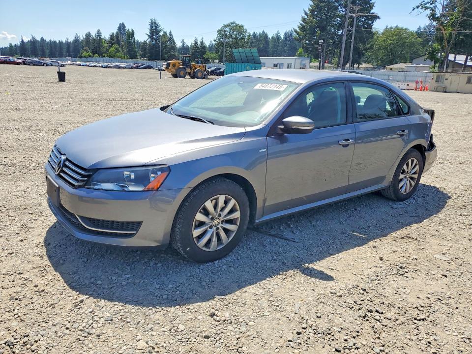 Auction sale of the 2014 Volkswagen Passat, vin: 1VWAT7A39EC115311, lot number: 54672946