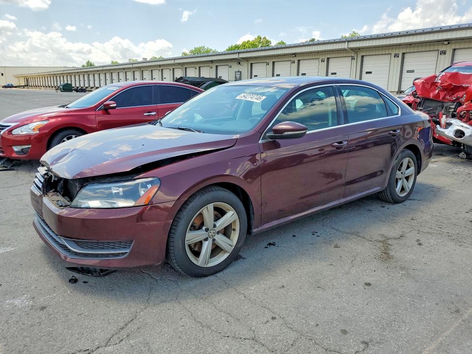 54274746 :رقم المزاد ، 1VWBH7A37CC021141 vin ، 2012 Volkswagen Passat مزاد بيع