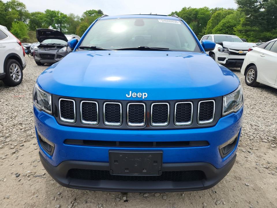 Продажа на аукционе авто 2018 Jeep Compass, vin: 3C4NJDBB0JT375139, номер лота: 54660856