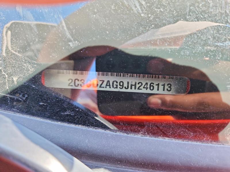 Продаж на аукціоні авто 2018 Dodge Challenger, vin: 2C3CDZAG9JH246113, номер лоту: 54233536