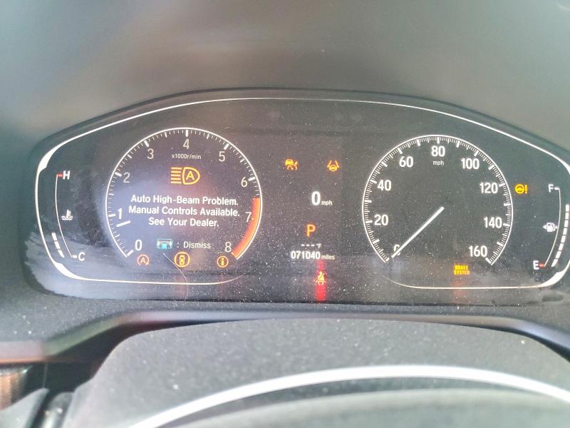 Aukcja sprzedaży 2021 Honda Accord, vin: 1HGCV1F40MA090301, numer aukcji: 52425806