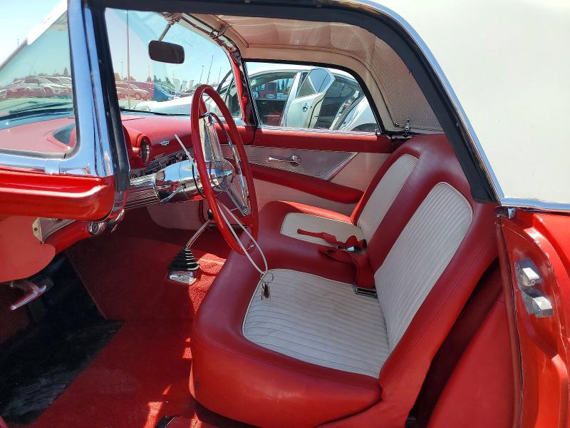 54522246 :رقم المزاد ، P5FH184860 vin ، 1955 Ford Thunderbird مزاد بيع