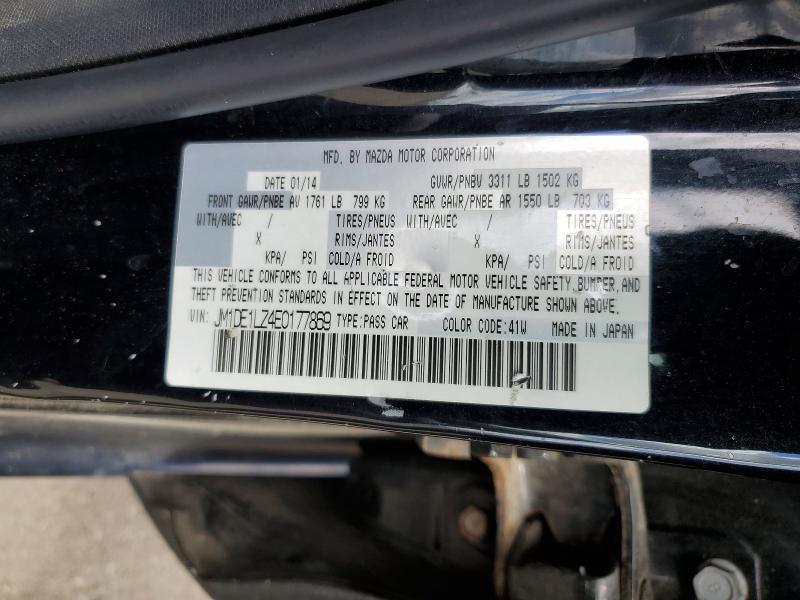 Aukcja sprzedaży 2014 Mazda Mazda2, vin: JM1DE1LZ4E0177869, numer aukcji: 52610506