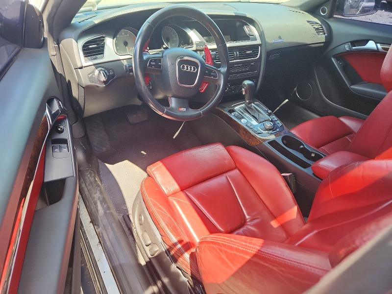 52850226 :رقم المزاد ، WAURV78T49A001334 vin ، 2009 Audi S5 مزاد بيع