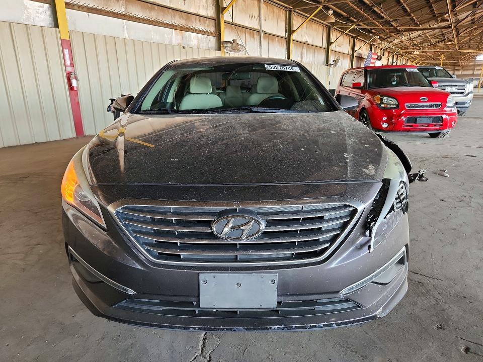 2015 Hyundai Sonata მანქანა იყიდება აუქციონზე, vin: 5NPE24AF6FH096786, აუქციონის ნომერი: 53275746