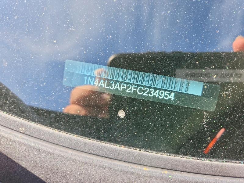 Продаж на аукціоні авто 2015 Nissan Altima, vin: 1N4AL3AP2FC234954, номер лоту: 54019686