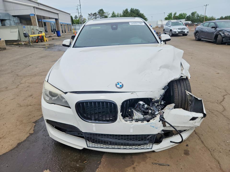 2014 Bmw 750 მანქანა იყიდება აუქციონზე, vin: WBAYF8C56ED141806, აუქციონის ნომერი: 54992706