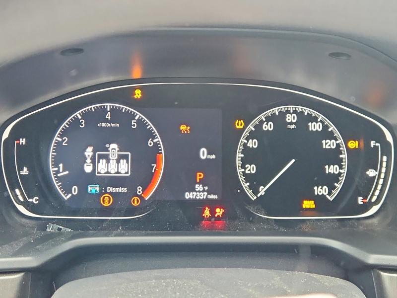52464286 :رقم المزاد ، 1HGCV1F12NA033265 vin ، 2022 Honda Accord مزاد بيع