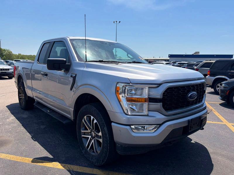 54476836 :رقم المزاد ، 1FTEX1EP3MFC90380 vin ، 2021 Ford F150 مزاد بيع