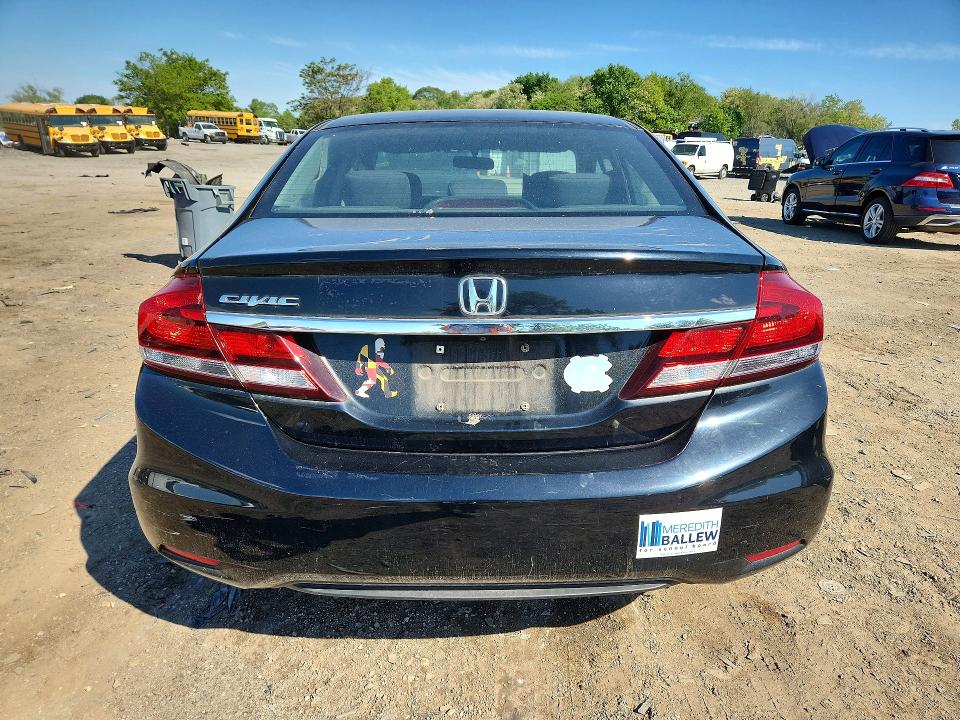 Продаж на аукціоні авто 2014 Honda Civic, vin: 19XFB2E53EE076525, номер лоту: 51902056