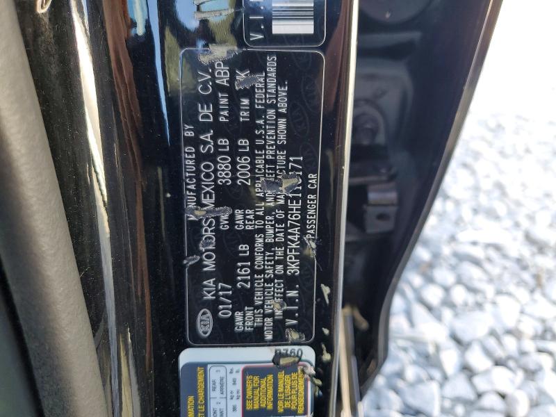 Aukcja sprzedaży 2017 Kia Forte, vin: 3KPFK4A76HE113171, numer aukcji: 51696406