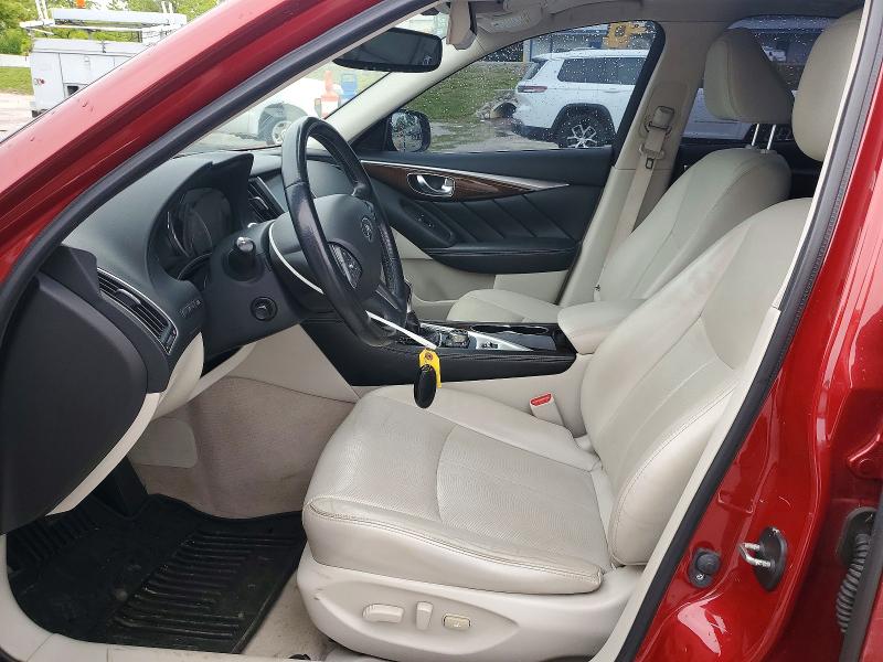 51856316 :رقم المزاد ، JN1BV7APXFM341831 vin ، 2015 Infiniti Q50 مزاد بيع