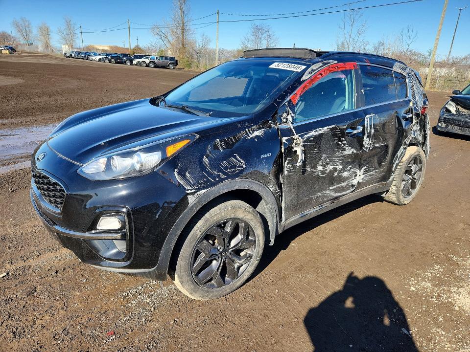 Продаж на аукціоні авто 2020 Kia Sportage, vin: KNDPNCAC7L7821683, номер лоту: 52128046
