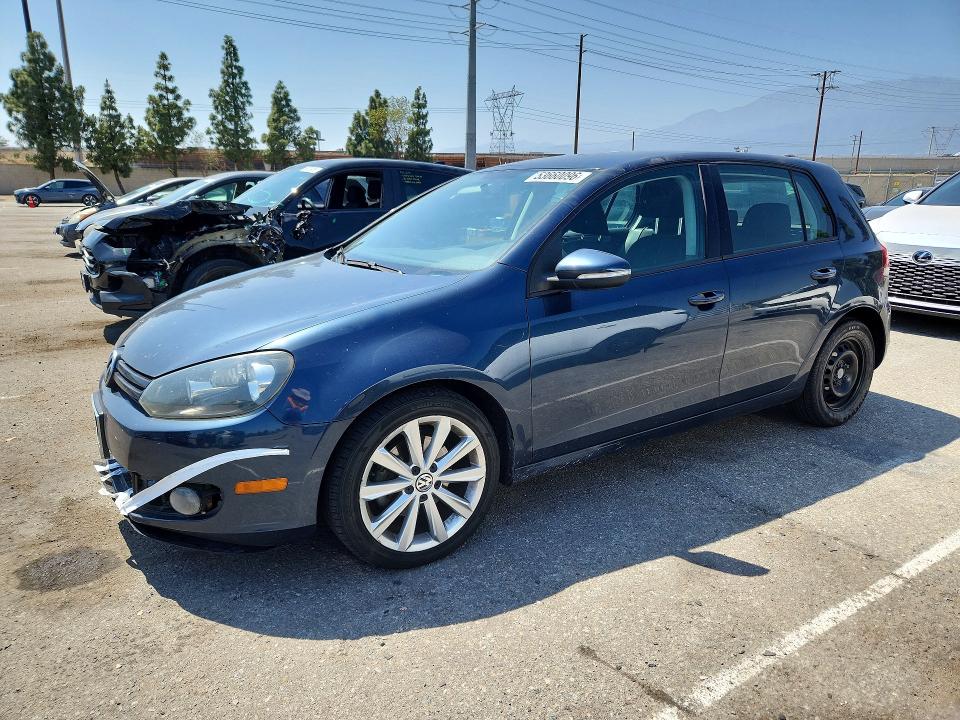 53660096 :رقم المزاد ، WVWDM7AJ7DW125506 vin ، 2013 Volkswagen Golf مزاد بيع