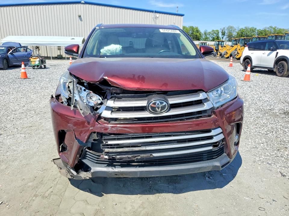 52425886 :رقم المزاد ، 5TDKZRFH0KS335288 vin ، 2019 Toyota Highlander مزاد بيع
