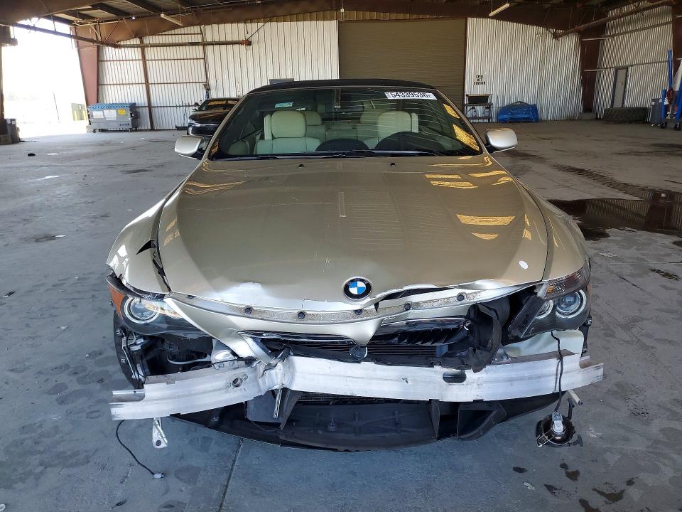 54339536 :رقم المزاد ، WBAEK73404B321020 vin ، 2004 Bmw 645 مزاد بيع
