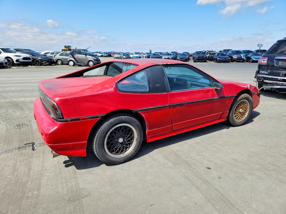 Продажа на аукционе авто 1988 Pontiac Fiero, vin: 1G2PG1199JP223468, номер лота: 55289276