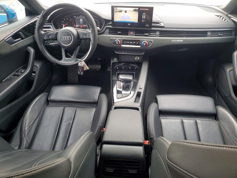 53080446 :رقم المزاد ، WAUDACF50MA058545 vin ، 2021 Audi A5 مزاد بيع