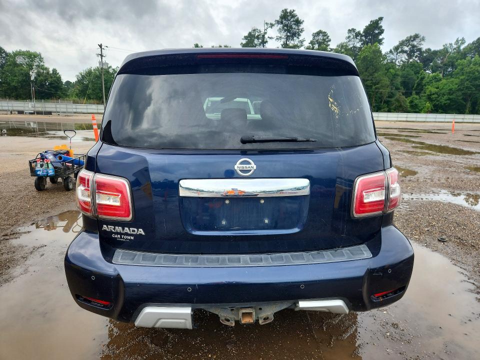 2017 Nissan Armada მანქანა იყიდება აუქციონზე, vin: JN8AY2NC7H9506643, აუქციონის ნომერი: 55177086