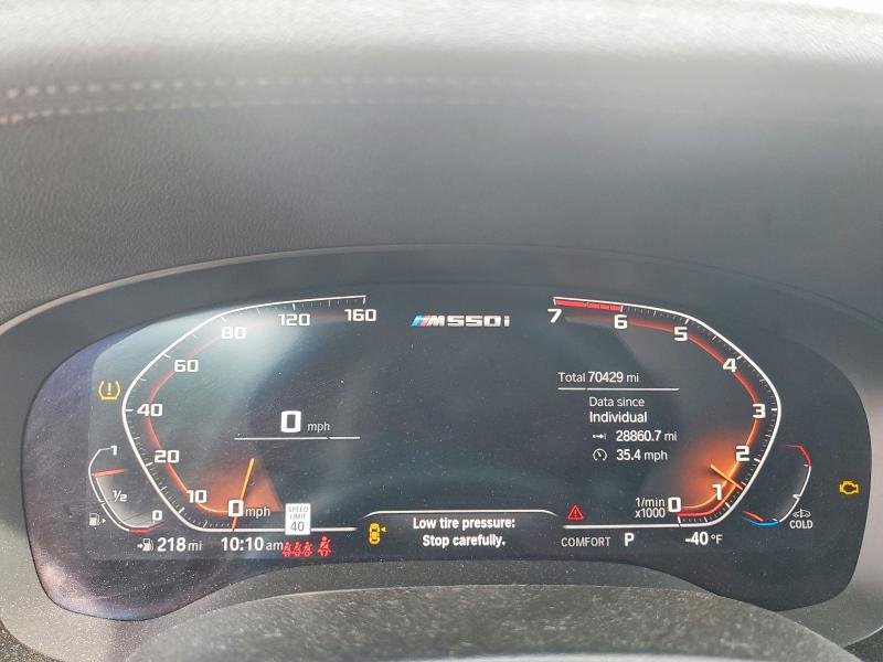 Aukcja sprzedaży 2021 Bmw M550xi, vin: WBA13BK03MCF11162, numer aukcji: 52353536