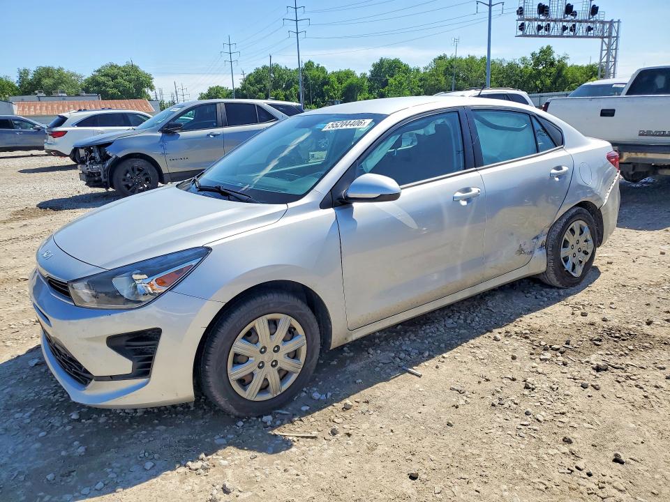 55204406 :رقم المزاد ، 3KPA24ADXNE476911 vin ، 2022 Kia Rio مزاد بيع