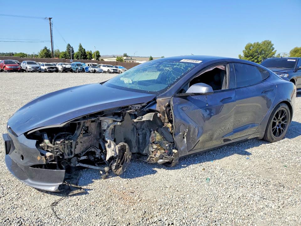 2022 Tesla Model S მანქანა იყიდება აუქციონზე, vin: 5YJSA1E53NF460844, აუქციონის ნომერი: 51919936