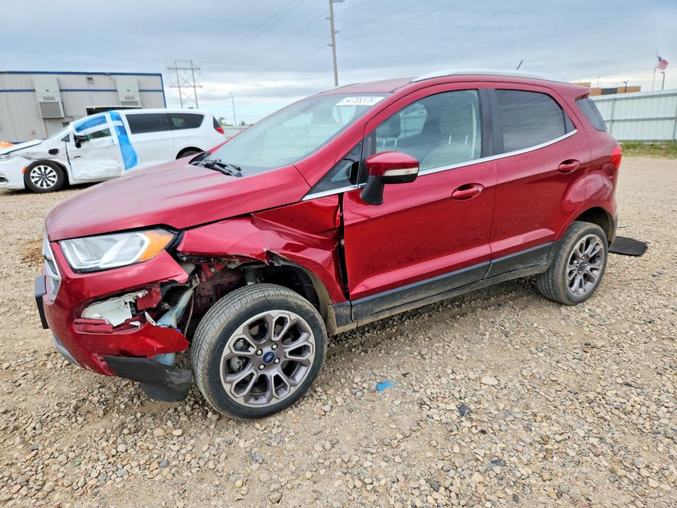 2019 Ford Ecosport მანქანა იყიდება აუქციონზე, vin: MAJ6S3KL1KC310372, აუქციონის ნომერი: 54705576