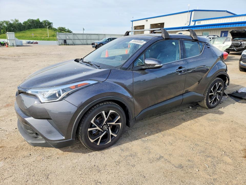 2019 Toyota C-hr მანქანა იყიდება აუქციონზე, vin: NMTKHMBX2KR100053, აუქციონის ნომერი: 55680066