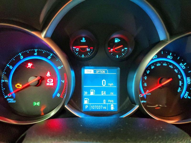 Aukcja sprzedaży 2016 Chevrolet Cruze Limited, vin: 1G1PE5SB0G7175161, numer aukcji: 53891106