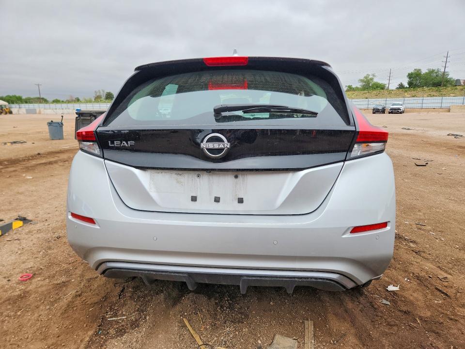 54196976 :رقم المزاد ، 1N4AZ1BV4SC566971 vin ، 2025 Nissan Leaf مزاد بيع