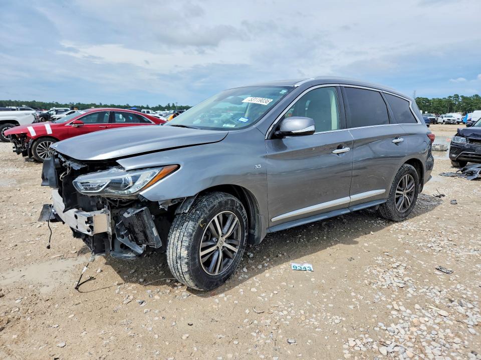 53119036 :رقم المزاد ، 5N1DL0MM9LC535994 vin ، 2020 Infiniti Qx60 مزاد بيع