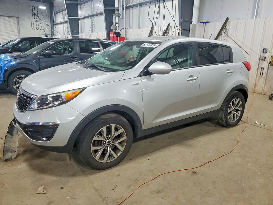 Auction sale of the 2016 Kia Sportage, vin: KNDPBCAC3G7836034, lot number: 52733836