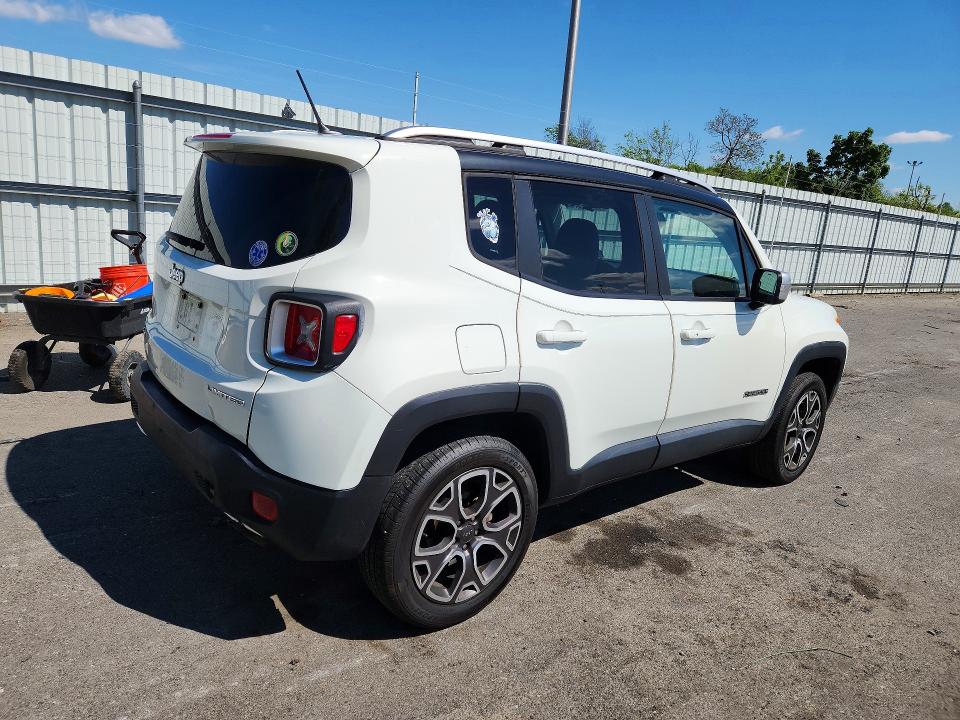 Aukcja sprzedaży 2016 Jeep Renegade, vin: ZACCJBDT4GPD06259, numer aukcji: 52180576