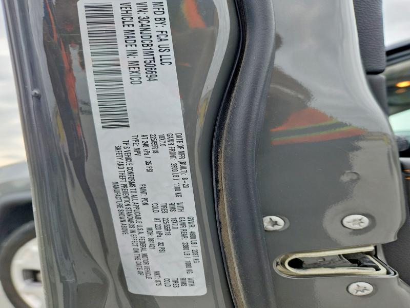 Продажа на аукционе авто 2021 Jeep Compass, vin: 3C4NJDCB1MT506694, номер лота: 52822626