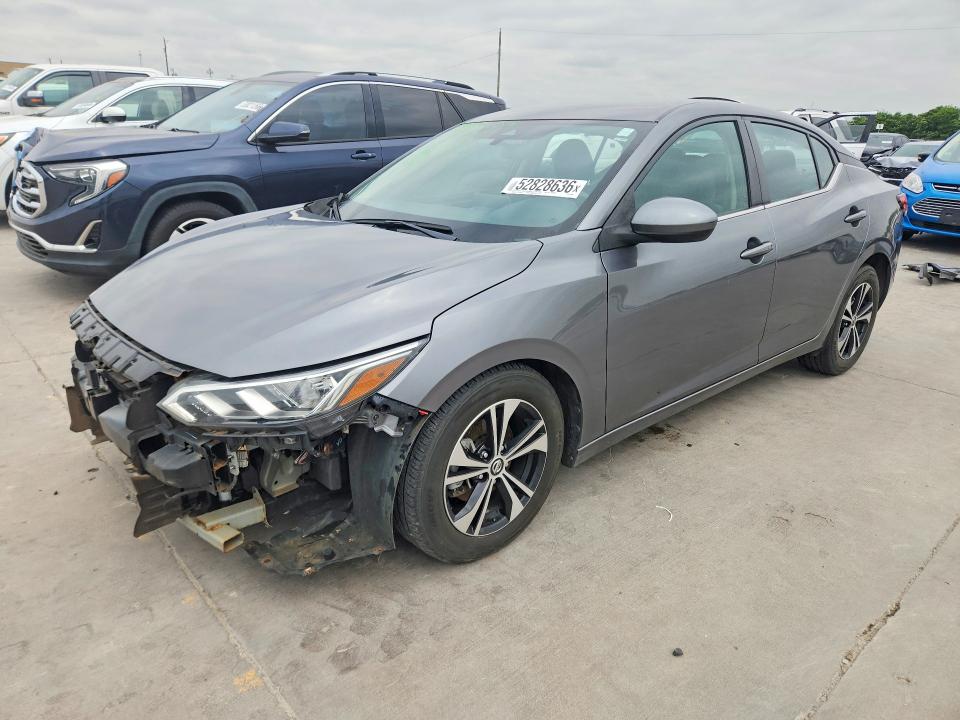 Продажа на аукционе авто 2021 Nissan Sentra, vin: 3N1AB8CV8MY316894, номер лота: 52828636